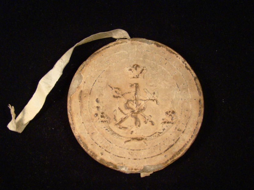 The Great Seal of Upper Canada, from the NOTL Museum collection.