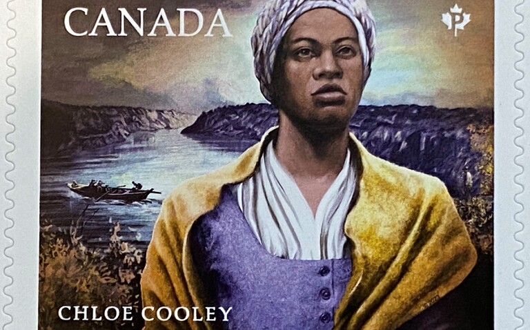 New Chloe Cooley Stamp produced by Canada Post