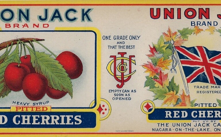 Union Jack Canning Label