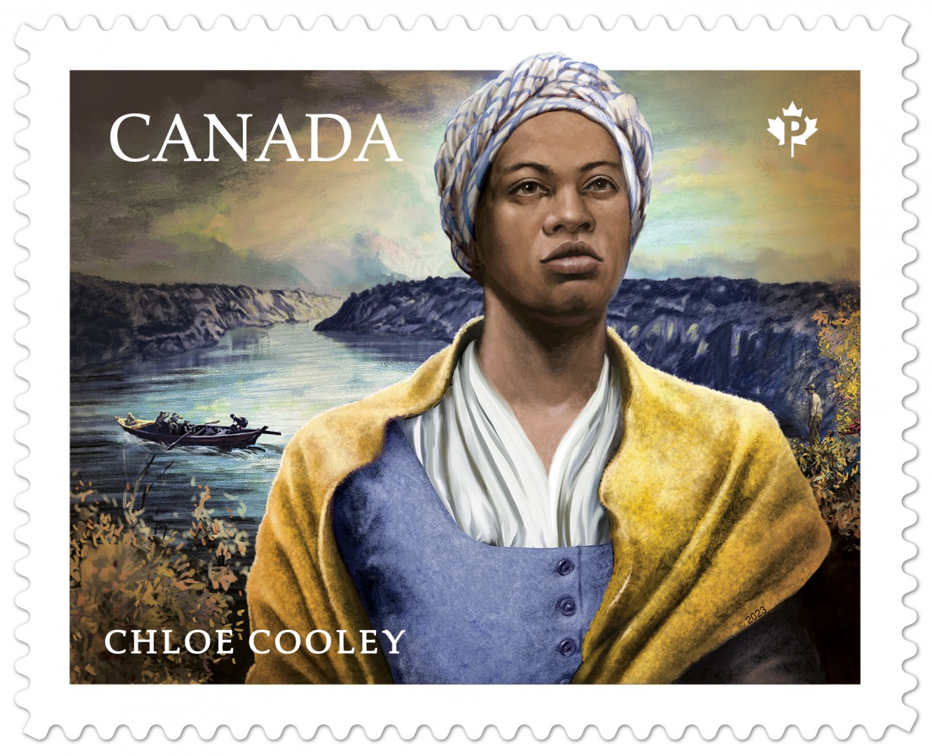 Chloe Cooley Stamp, courtesy of Canada Post
